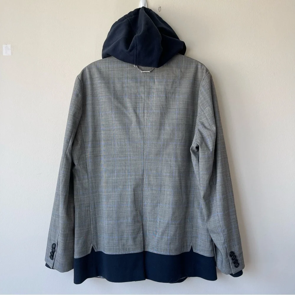 FRANKIE MORELLO Jackie Blazer‎ Hoodie Size X-Large
